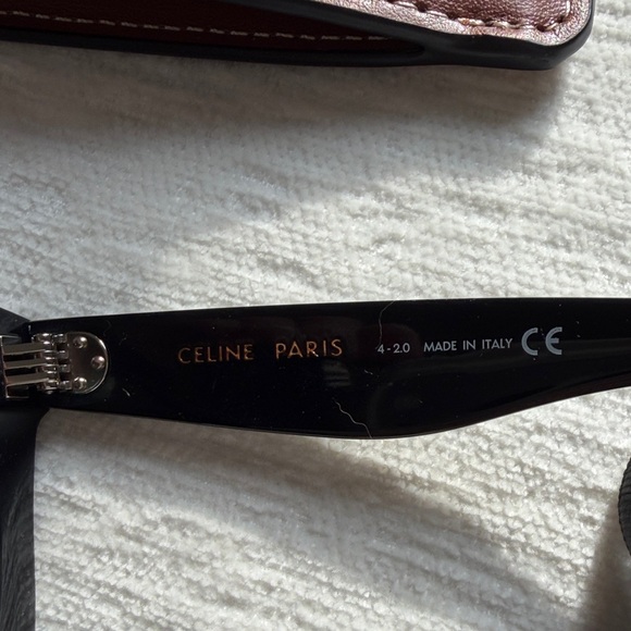 Celine CL4005 Fashion Jackson Black Sunglasses NWT with Case + Box - Picture 3 of 7